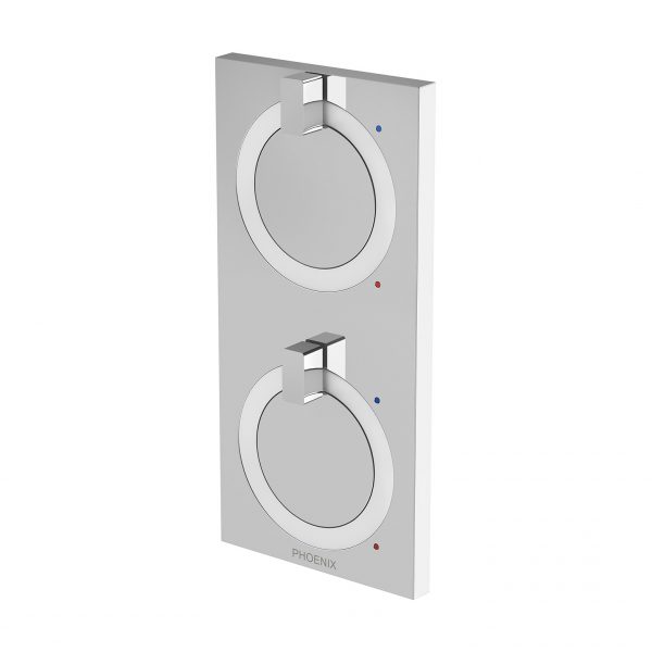 Ortho Twin Shower / Wall Mixer
