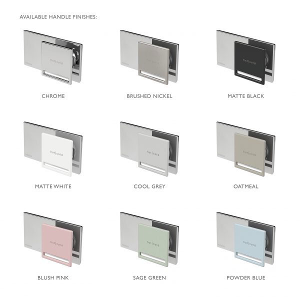 Zimi Shower / Wall Mixer (handles sold separately)