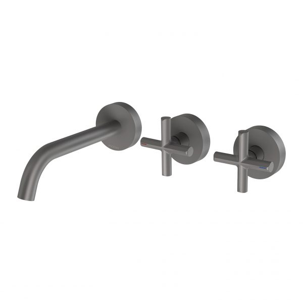 Vivid Slimline Plus Wall Basin / Bath Hostess Set 180mm Outlet
