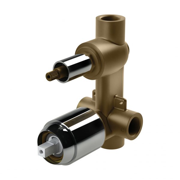 Builders Shower / Bath Diverter Mixer Body Only