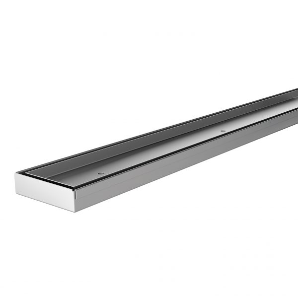 Phoenix Flat Channel Drain TI 75 x 1200mm Outlet 65mm