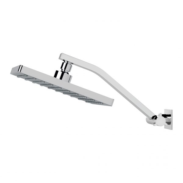 Lexi Universal Shower Arm & 200mm Square Rose