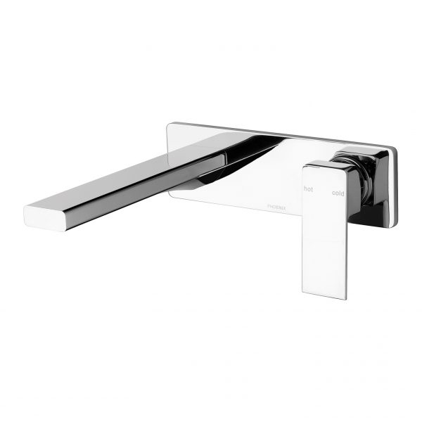 Radii Wall Bath Mixer Set 200mm