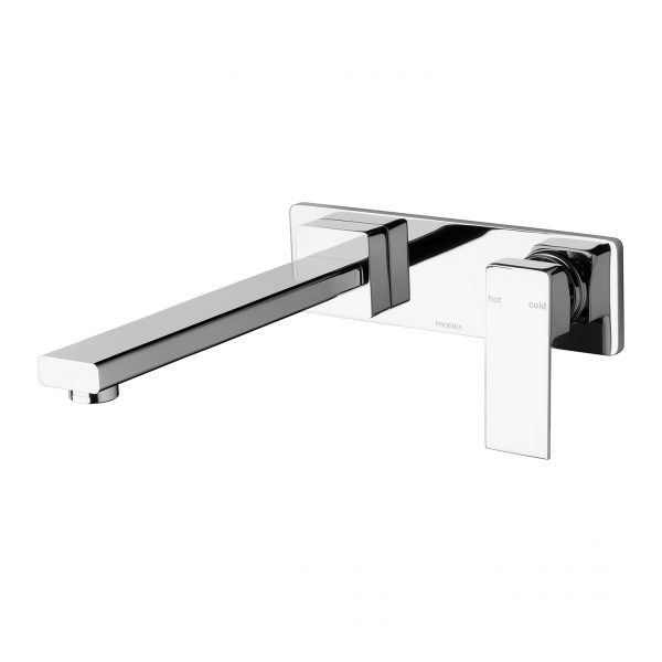 Radii Wall Bath Mixer Set 230mm