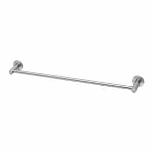 Radii SS 316 Single Towel Rail 600mm Round Plate