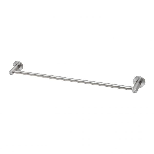 Radii SS 316 Single Towel Rail 600mm Round Plate