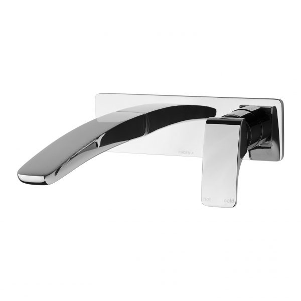 Rush Wall Bath Mixer Set 180mm