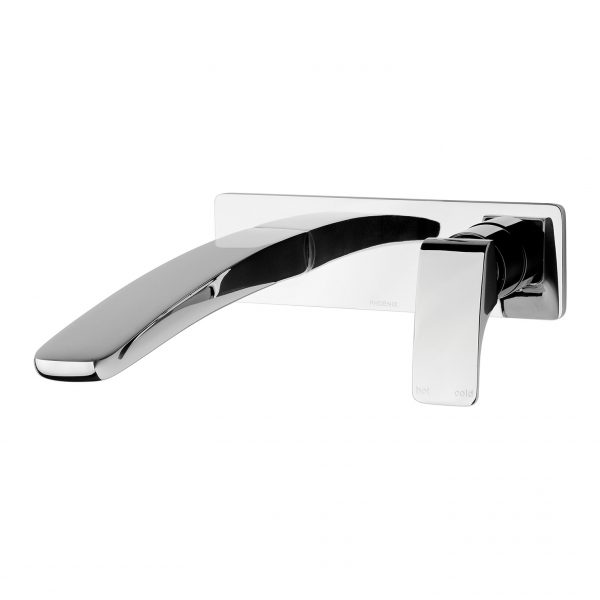 Rush Wall Basin Mixer Set 230mm