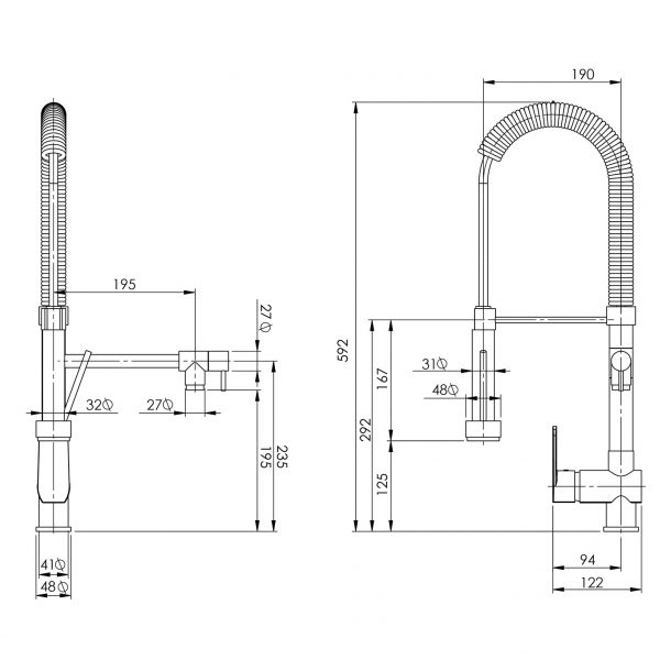 Vivid Multi Function Sink Mixer