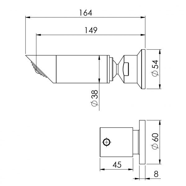 Vivid Pin Lever Shower Set