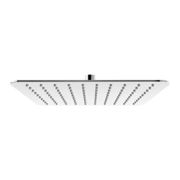 Vivid Slimline Shower Rose 300mm Square
