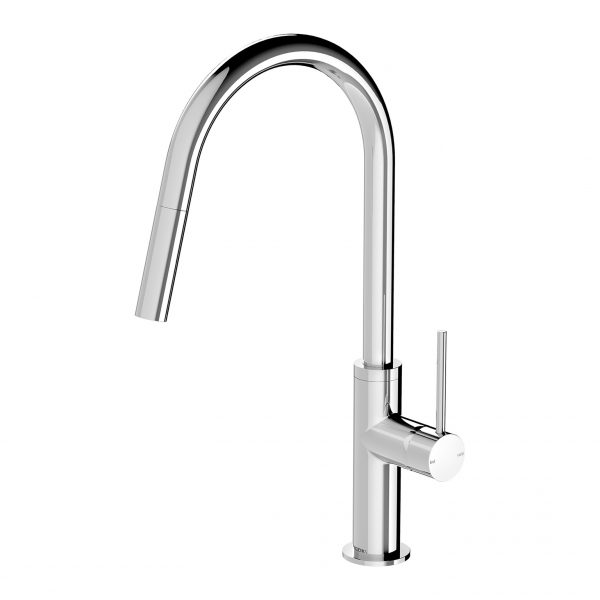 Vivid Slimline Pull Out Sink Mixer 200mm - Lead Free