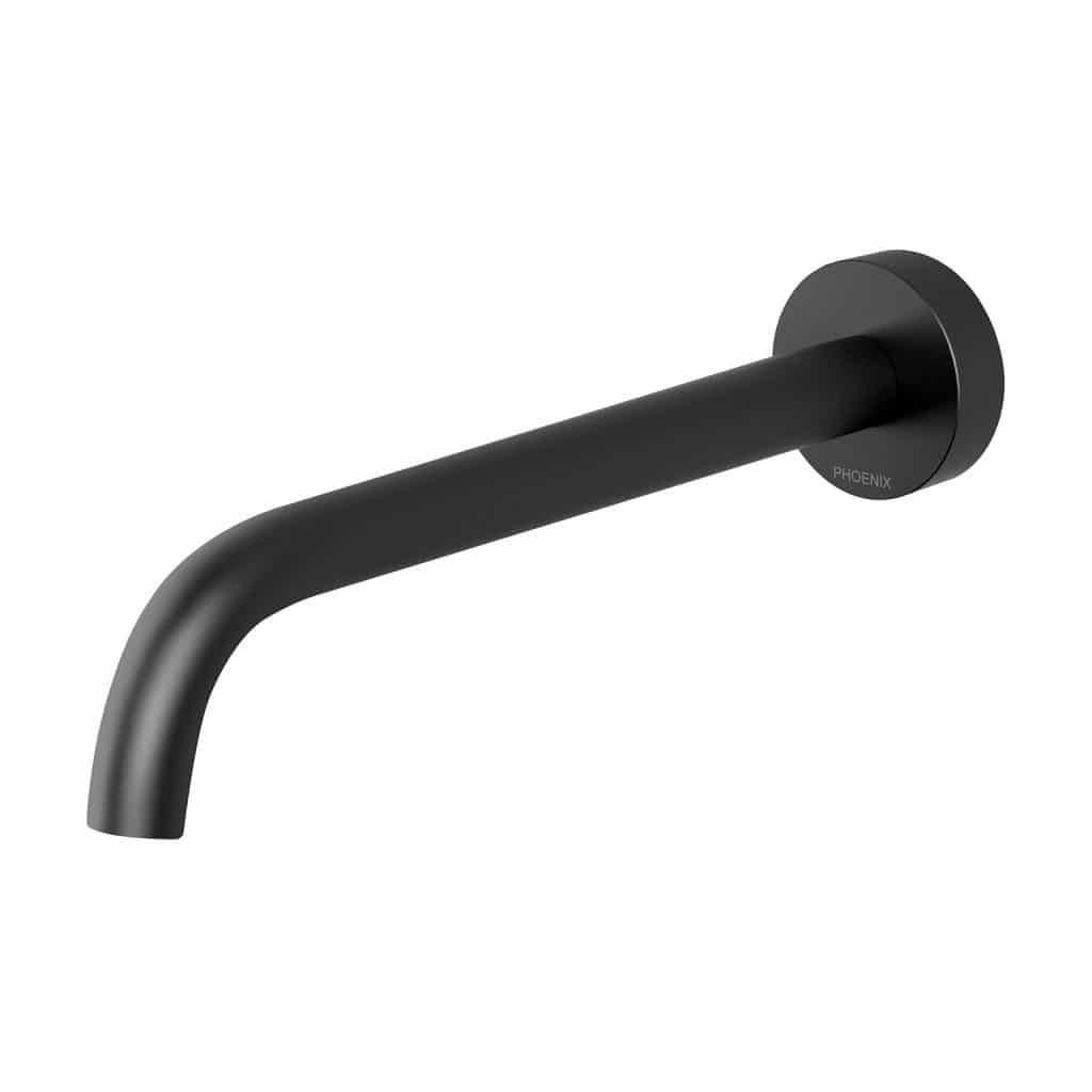 Vivid Slimline Wall Basin Outlet 230mm Curved