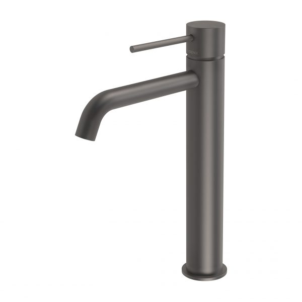 Vivid Slimline Vessel Mixer Curved Outlet