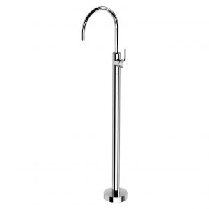 Vivid Slimline Oval Floor Mounted Bath Mixer