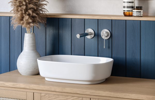 Vivid Slimline SS 316 Shower / Wall Mixer - Lead Free