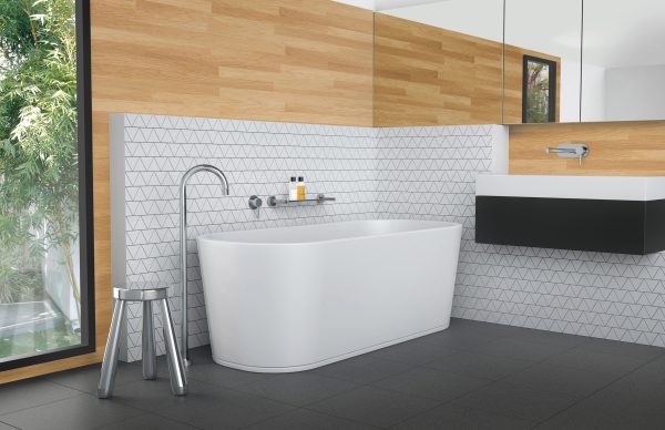 Vivid Floor Mounted Bath Outlet 940mm