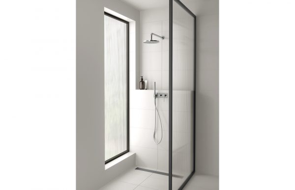 Vivid Shower Arm 400mm & 230mm Round Rose