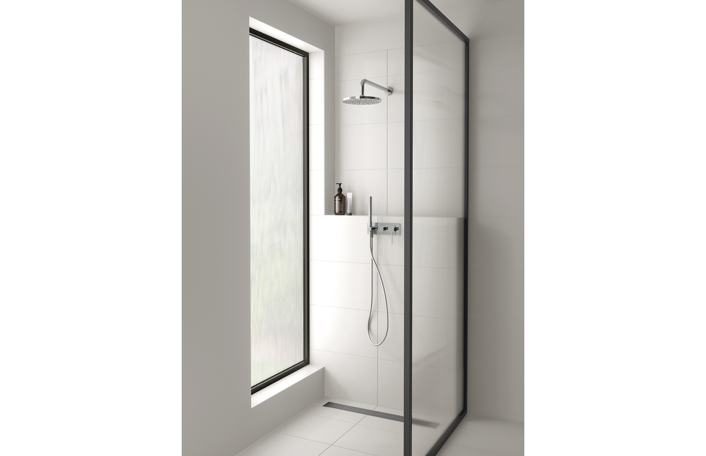 Vivid Shower Rose 230mm Round