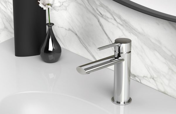 Vivid Slimline Oval Basin Mixer