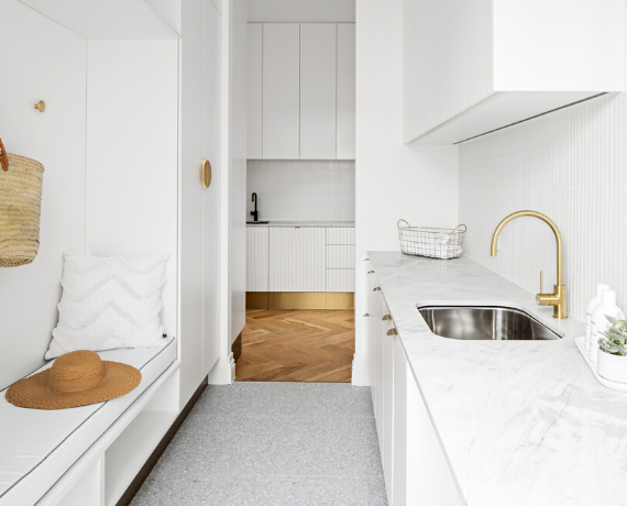 Laundry loving – discovering luxury in a ‘backstage’ room