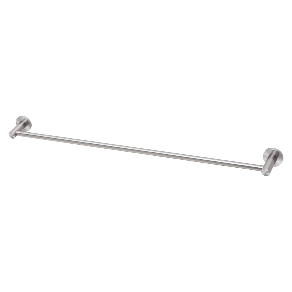 Radii SS 316 Single Towel Rail 800mm Round Plate