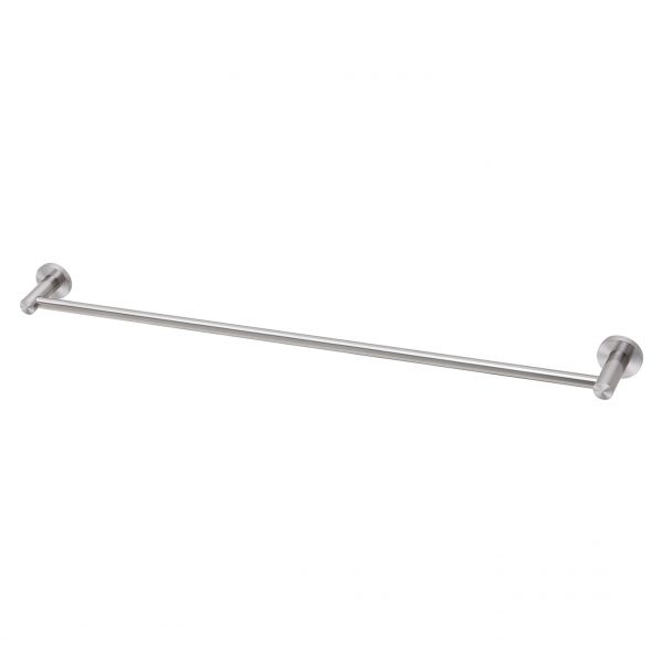 Radii SS 316 Single Towel Rail 800mm Round Plate