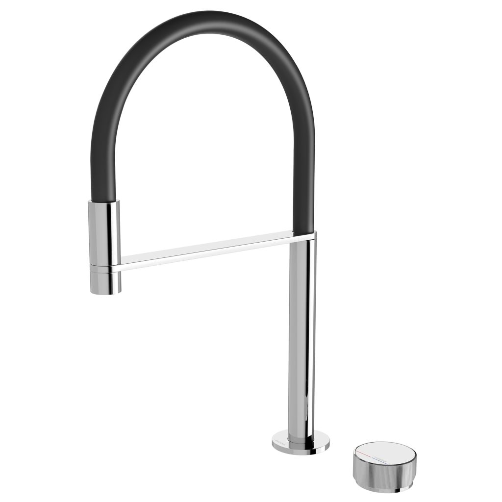 Axia Hob Sink Mixer Set Flexible Hose 230mm
