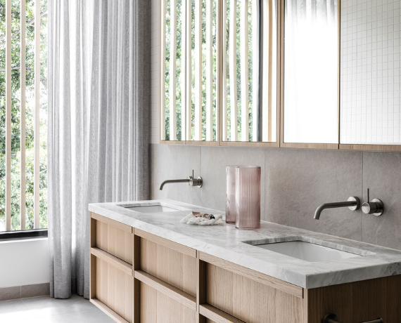 A bespoke crafted home brings the outside, indoors.