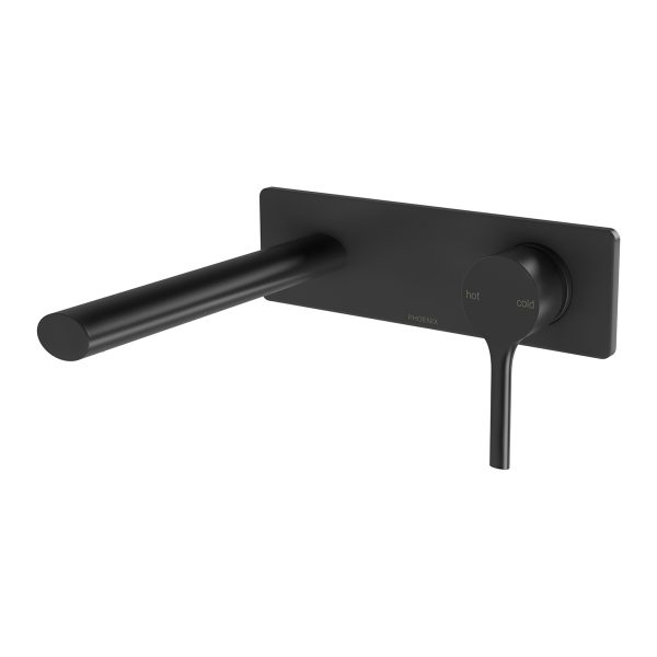 Vivid Slimline Oval SwitchMix Wall Basin / Bath Mixer Set 175mm (Fit-Off Kit Only)