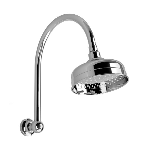 Cromford High-Rise Shower Arm and Rose