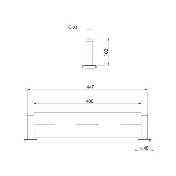 Enviro316 Shower Shelf