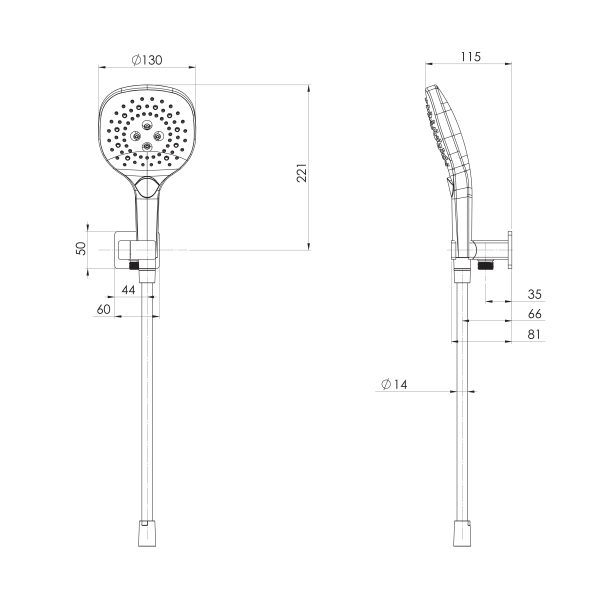 Nuage Hand Shower