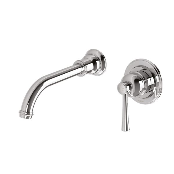 Cromford SwitchMix Wall Basin Mixer Set 200mm (Complete Kit) - Lead Free