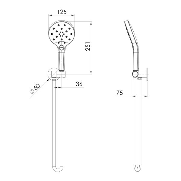 Oxley Hand Shower