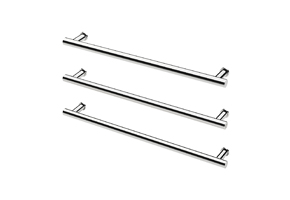 Phoenix Heated Triple Towel Rail Round 800mm