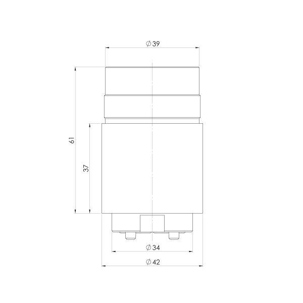 Enviro316 Wall Mixer 25mm Body Extension