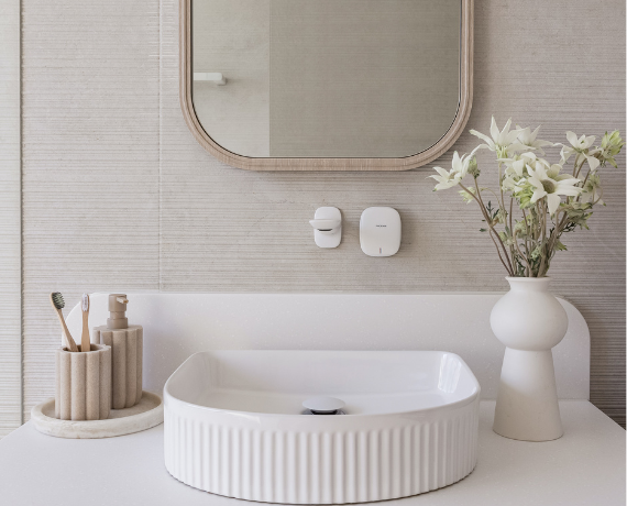 Home stylist, renovator and colour enthusiast, Rhiannon Smyth, shares her latest bathroom renovation journey.