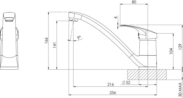 Georgio Sink Mixer