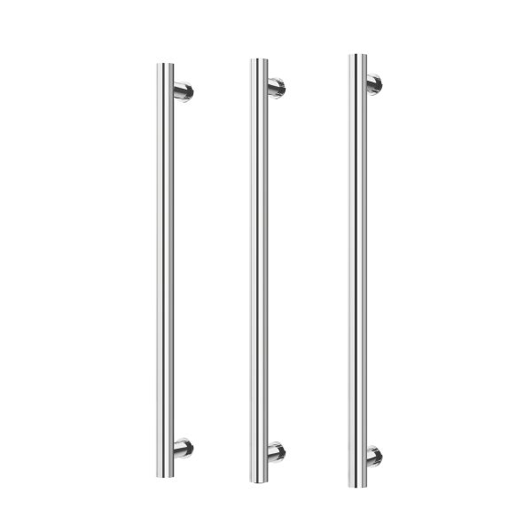 Phoenix Heated Triple Towel Rail Round 800mm