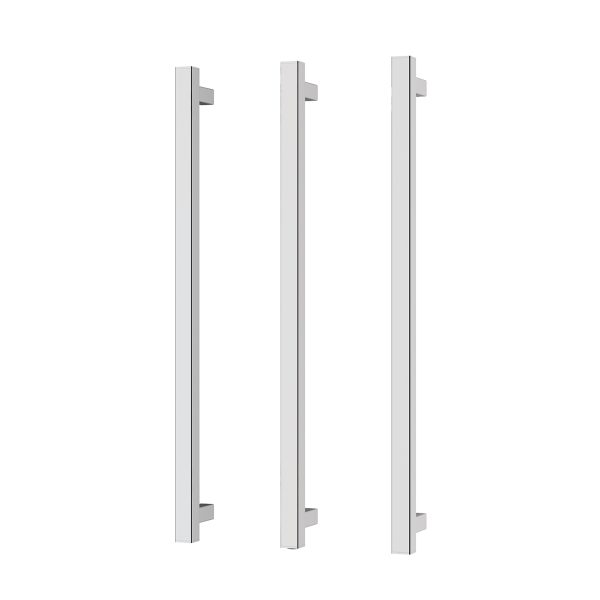 Phoenix Heated Triple Towel Rail Square 800mm