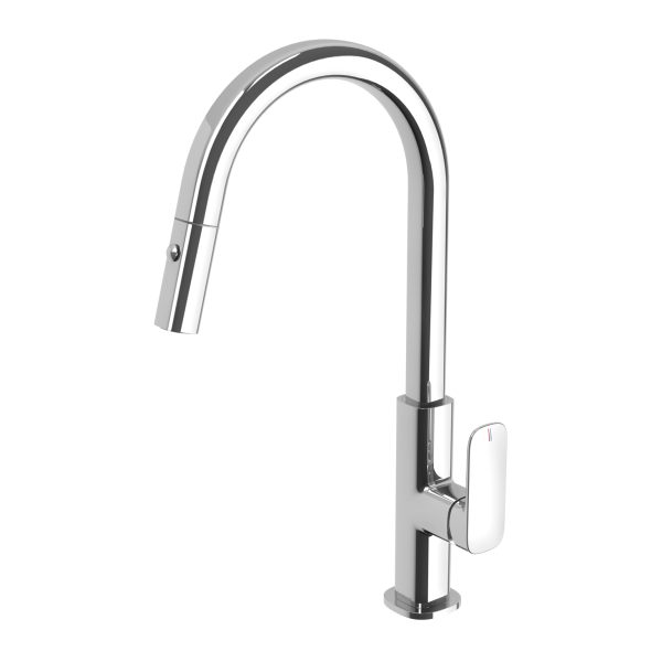 Nuage Pull Out Sink Mixer 200mm - Lead Free