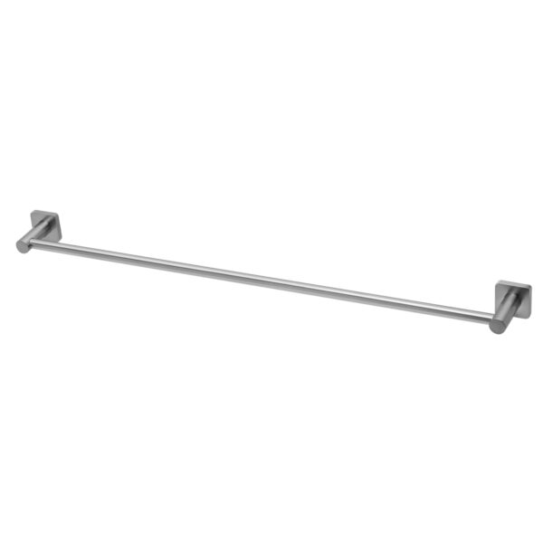 Radii SS 316 Single Towel Rail 800mm Square Plate